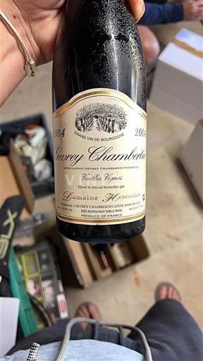 Burgundy Gevrey-Chambertin Grand Cru Domaine Moressex Vieilles Vignes 2004