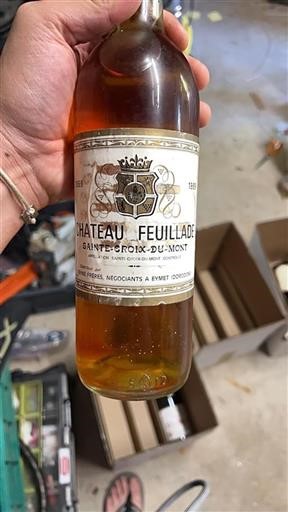 Bordeaux Sainte-Croix-Du-Mont Château Feuillade 1969