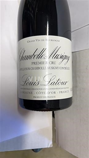Burgundi Chambolle-Musigny Premier Cru Louis Latour 2012