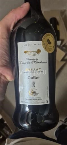 Sud-Ovest Gaillac Domaine La Croix des Marchands Tradition 2020