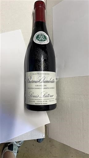 Burgundi Charmes-chambertin Grand Cru Louis Latour 2017