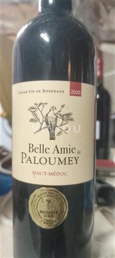 Bordeaux Haut-Médoc Château Paloumey Belle Amie 2020
