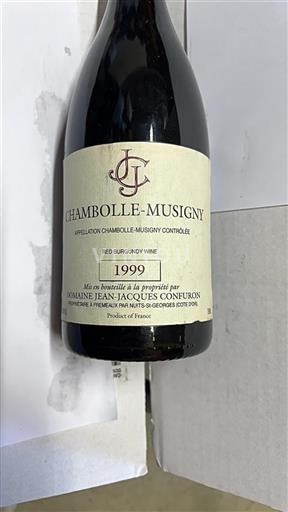 Bourgogne Chambolle-Musigny Domaine Jean-Jacques Confuron 1999