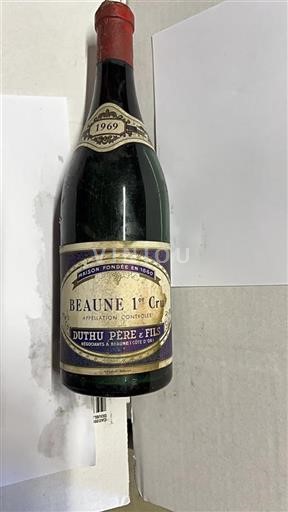 Bourgondië Niet gespecificeerd Premier Cru Duthu Père et Fils 1969