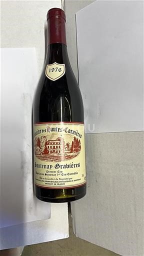 Burgundija Santenay Premier Cru Domaine Des Hautes-Cornières Santenay Gravi%c3%a8res 1976