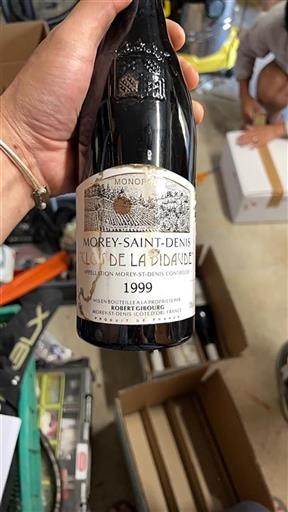 Burgund Morey-Saint-Denis Premier Cru Robert Gibourg Clos de la Bidaude 1999