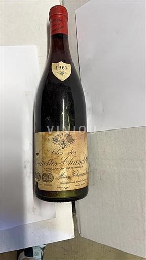 Burgundi Ruchottes-Chambertin Grand Cru Maison Chomassin Clos des Ruchottes-Chambertin 1967