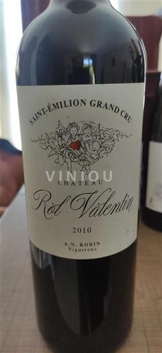 Bordeaux Saint-Émilion Grand Cru Grand Cru Château Rol Valentin 2010