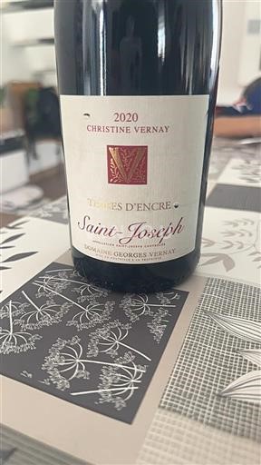Rhônetal Saint-Joseph Domaine Georges Vernay Terres d'Encre 2020