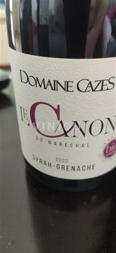 Roussillon Niet gespecificeerd Domaine Cazes Le Canon du Maréchal 2022