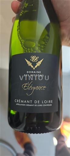 Loire Valley Crémant de Loire Domaine Des Bessons Élégance Non-Vintage