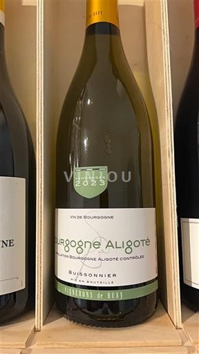 Burgundija Bourgogne Aligoté Vignerons de Buxy Buissonnier 2023