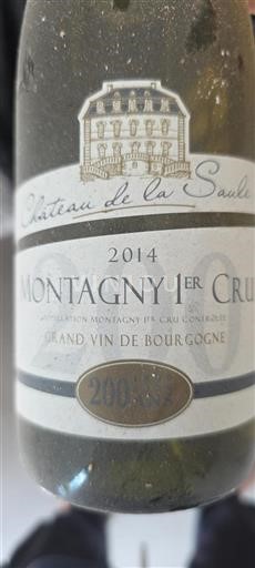Borgogna Montagny Premier Cru Château La Saule 2014