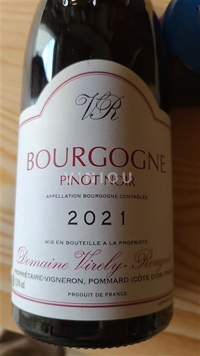 Burgundy Domaine Virely-Rougeot 2021