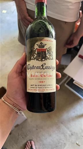 Bordéus Saint-Émilion Grand Cru Lassegue 1967