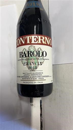Piedmont Barolo Giacomo Conterno Francia 2018