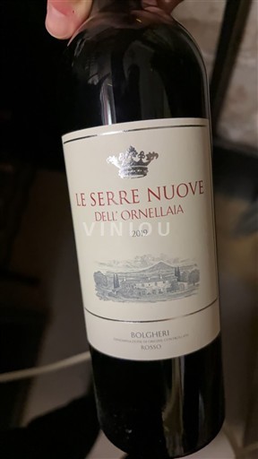 Toscana Bolgheri Ornellaia Le Serre Nuove dell'Ornellaia 2019