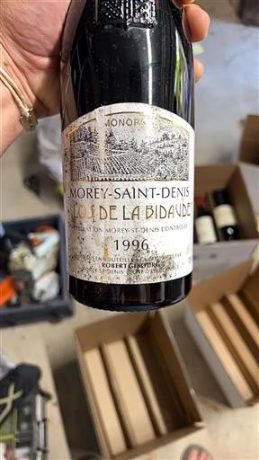 Burgund Morey-Saint-Denis Grand Cru Robert Gibourg Clos de la Bidaude 1996