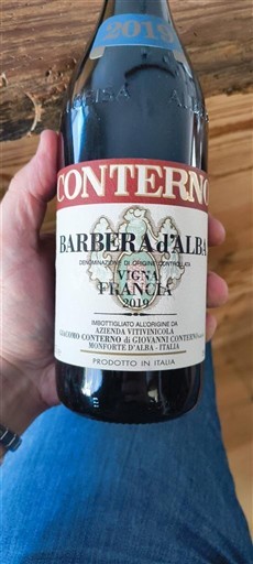 Piemonte Barbera d'Alba Giacomo Conterno Vigna Francia 2019