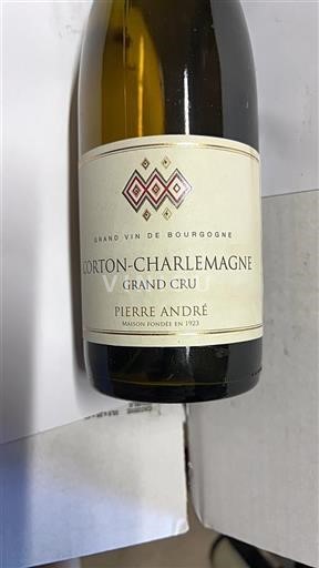 Vin Blanc sec Pierre André 2007 France Bourgogne Corton-charlemagne AOC Grand Cru