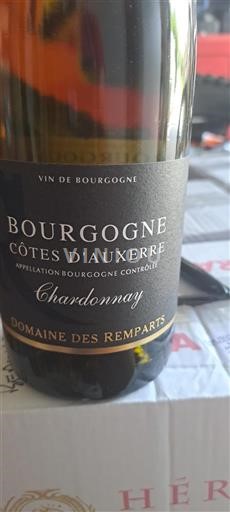 Burgundy Burgundy Côtes d'Auxerre Domaine Des Remparts Chardonnay 2023