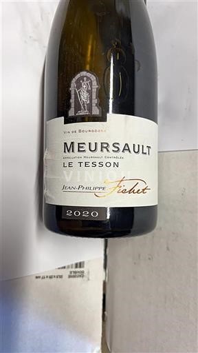 Borgonha Meursault Jean-Philippe Fichet Le Tesson 2020