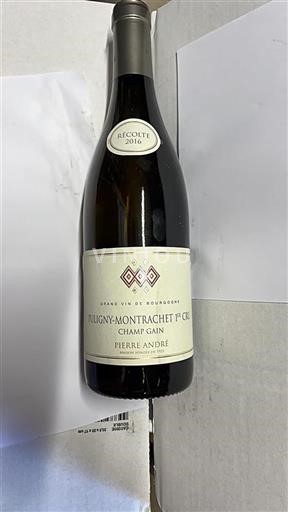 Borgoña Puligny-Montrachet Premier Cru Pierre André Champ Gain 2016