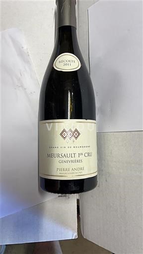 Bourgondië Meursault Premier Cru Pierre André Genevri%c3%a8res 2011