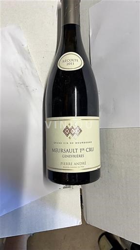 Bourgondië Niet gespecificeerd Premier Cru Pierre André Genevri%c3%a8res 2011