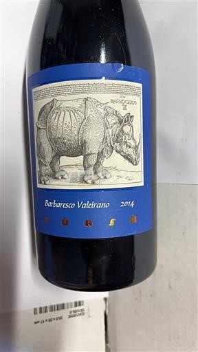 Piemont Barbaresco Vürsù Valeirano 2014