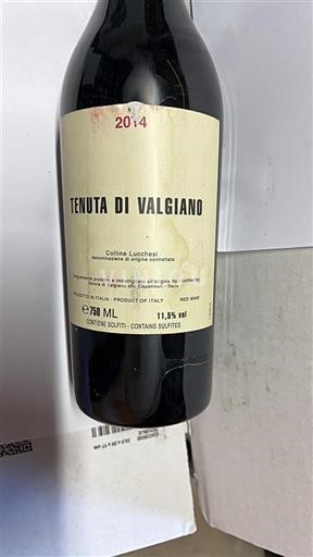 Tuscan Wines Colline Lucchesi Tenuta di Valgiano 2014