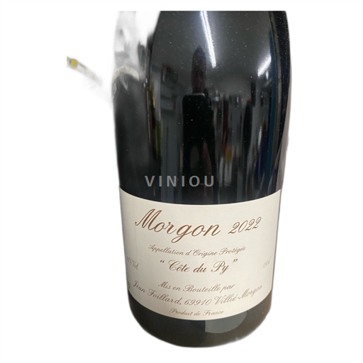 Beaujolais Morgon Jean Foillard Côte du Py 2022