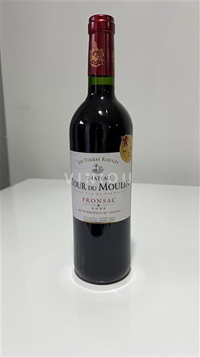 Бордо Фронсак Château Tour du Moulin Les Terres Rouges 2022