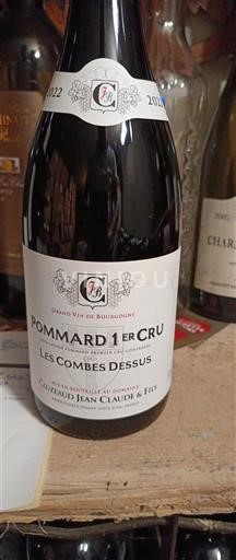 Borgoña Pommard Premier Cru Cluzeaud Jean Claude & Fils Les Combes Dessus 2022