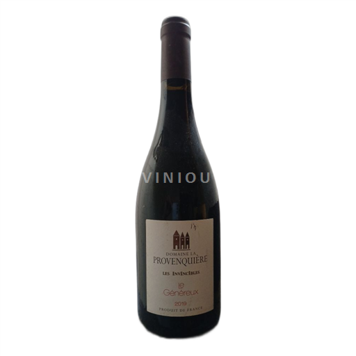 Languedoc-Roussillon Pays d'Oc Domaine La Provenquière Les Invincibles Le Généreux 2019