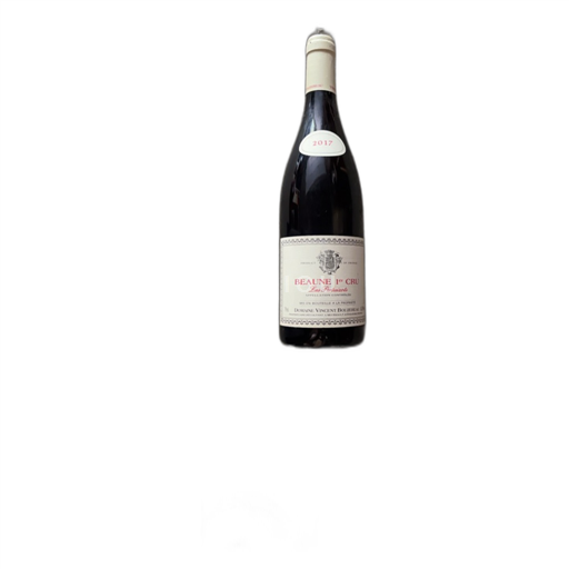 Vin Rouge sec Les pertuizots Domaine Vincent Bouzereau 2017 France Bourgogne Beaune AOC Premier Cru