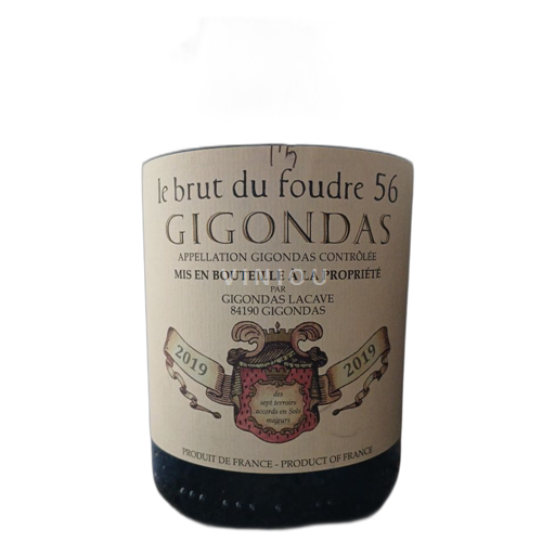Rhône-dalen Gigondas Gigondas LaCave Le brut du foudre 56 2019