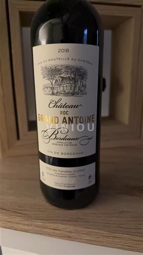 Bordeaux Château Roc Grand Antoine 2018