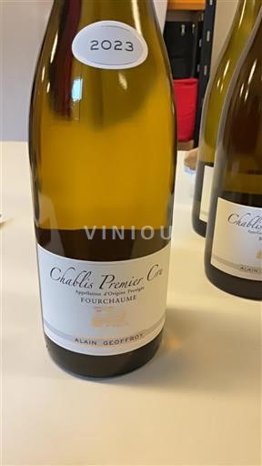 Bourgogne Chablis Premier Cru Alain Geoffroy Fourchaume 2023