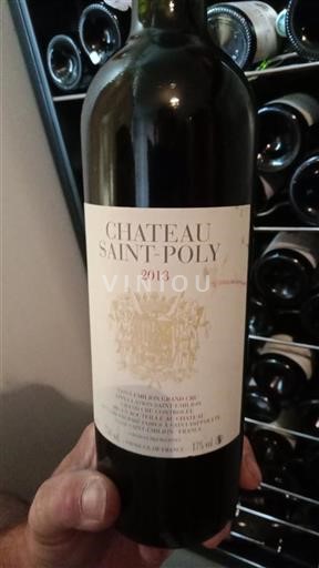 Bordeaux Saint-Émilion Grand Cru Grand Cru Château Saint-Poly 2013