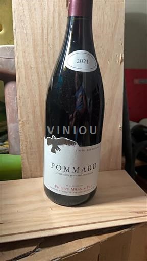 Vin Rouge sec Domaine Philippe Milan & Fils 2021 France Bourgogne Pommard AOC