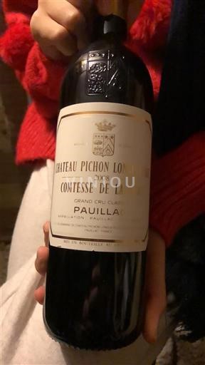 Bordeaux Pauillac Grand Cru Château Pichon Longueville Comtesse de Lalande 2008