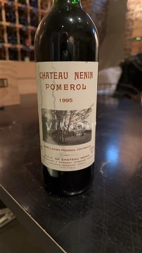 Bordeaux Pomerol Château Nenin 1995