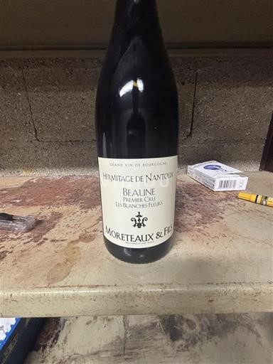 Burgundija Beaune Premier Cru Hermitage de Nantoux Les Blanches Fleurs Neleten.