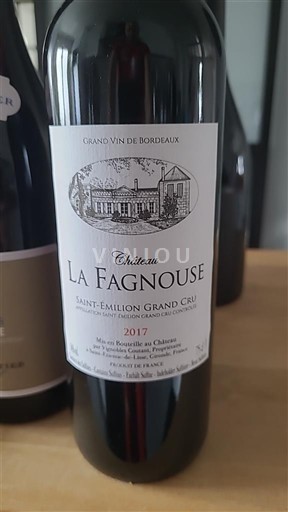 Bordeaux Saint-Émilion Grand Cru Grand Cru Château La Fagnouse 2017