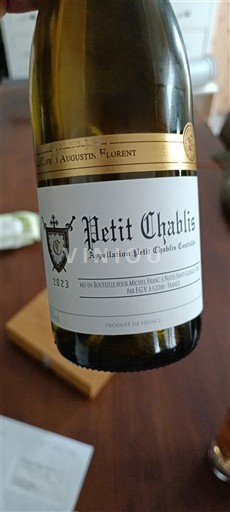 Burgundi Petit-chablis Cave Augustin Florent 2023