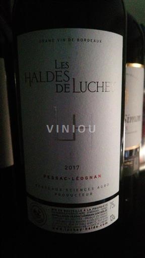 Bordeaux Pessac-Léognan Les Haldes de Luchey 2017