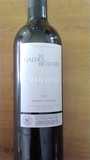Bordeaux Pessac-Léognan Les Haldes de Luchey 2017