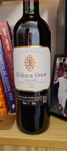 Bordeaux Graves Château Simon 2018