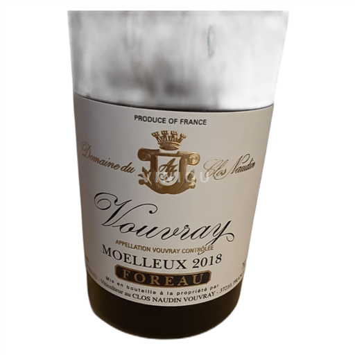 Loire Valley Vouvray Domaine Clos Naudin 2018